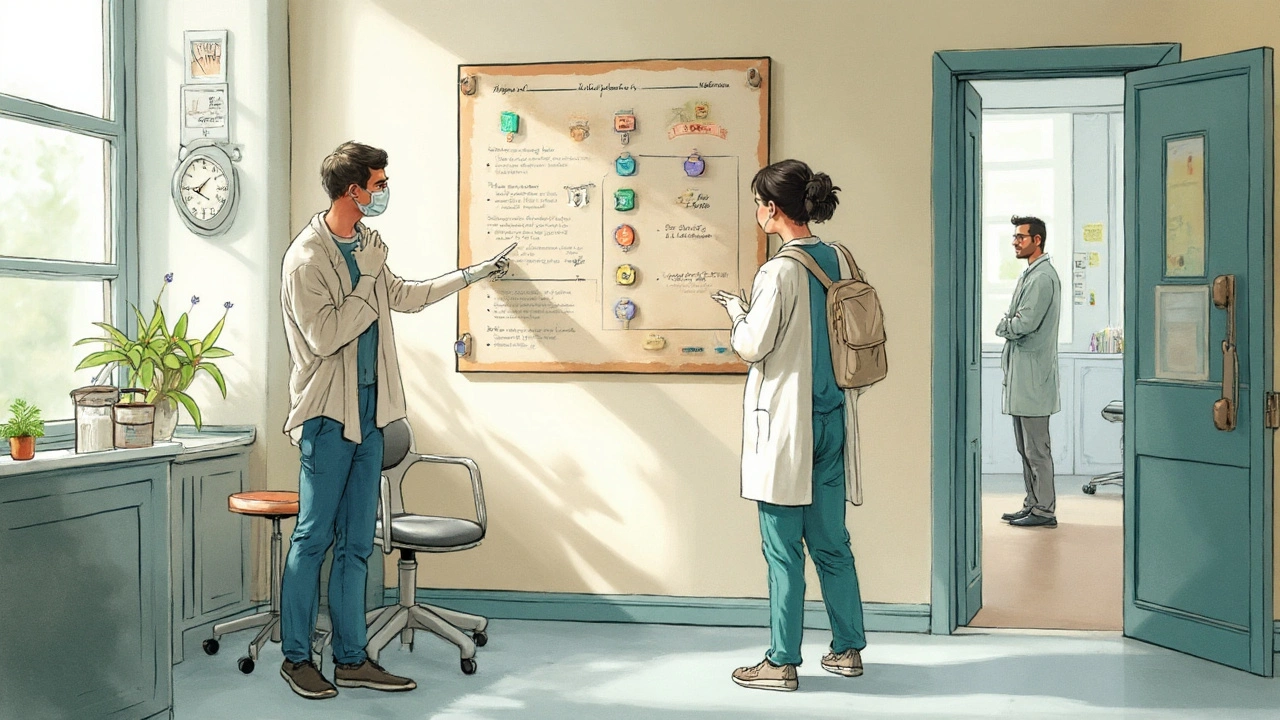 Checklists, FAQ et plans de secours centre9s patient