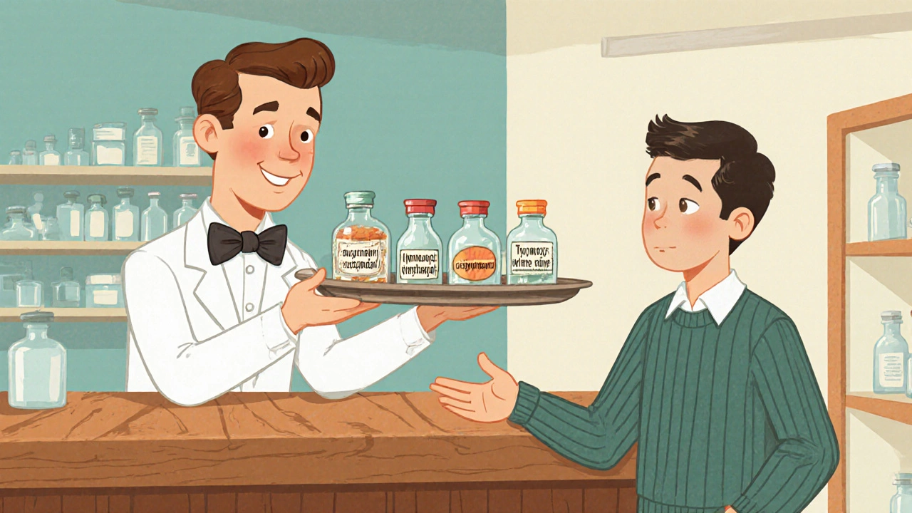 Comparer Trimox (amoxicilline) aux alternatives