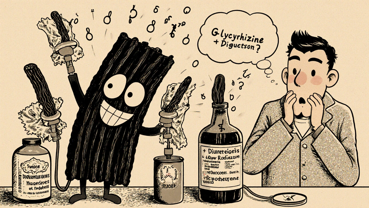 La réglisse et les médicaments : des interactions inattendues dans un bonbon courant