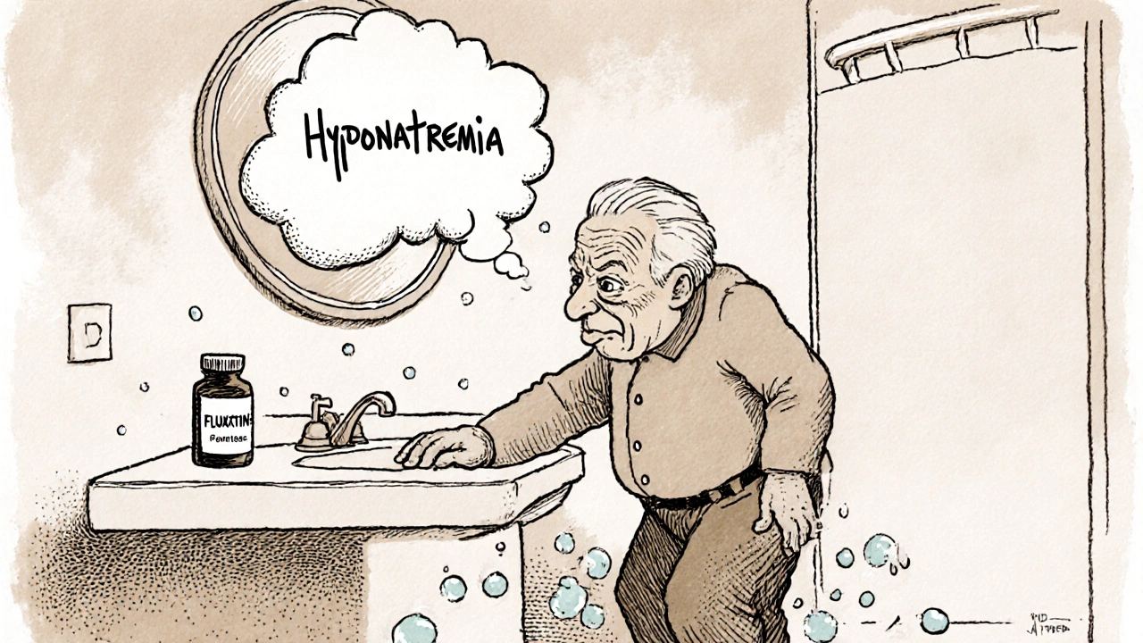 Personnes âgées sous ISRS : prévenir l'hyponatrémie et les chutes