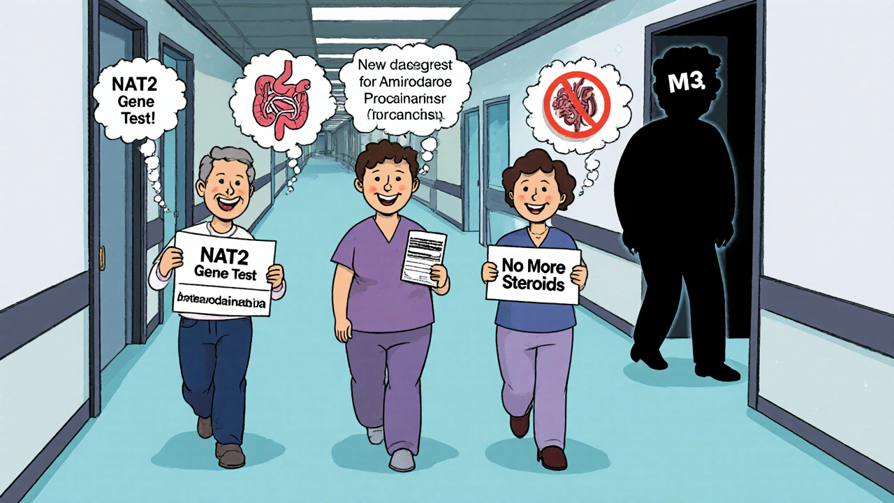 Trois patients guéris marchent vers l&#039;avenir avec de nouveaux traitements et tests génétiques, loin du diagnostic erroné.