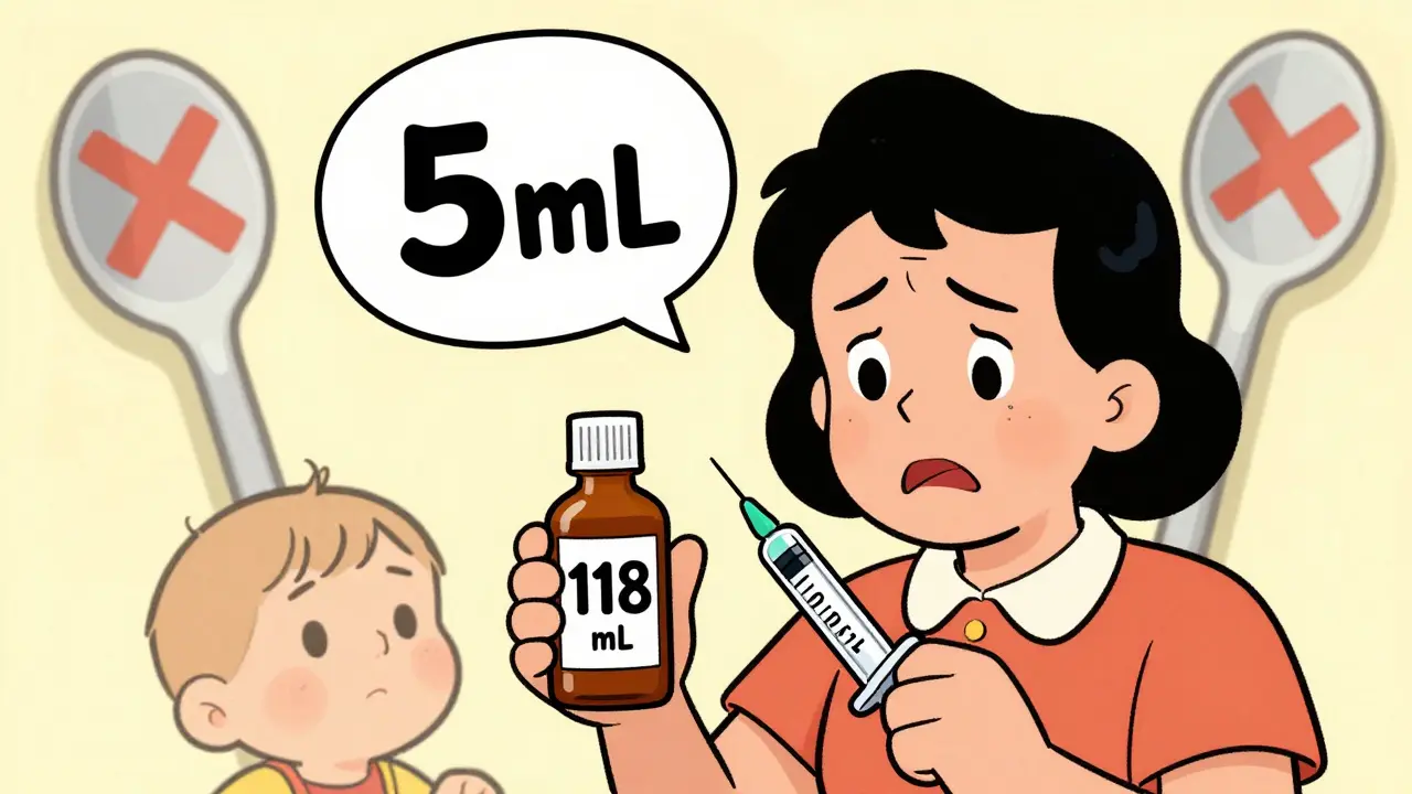 Comment lire les doses sur les étiquettes de médicaments liquides