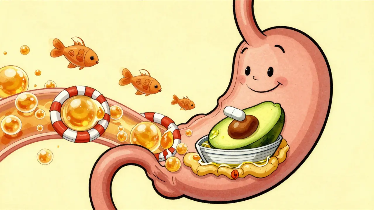 Aliments gras et médicaments liposolubles : comment améliorer leur absorption