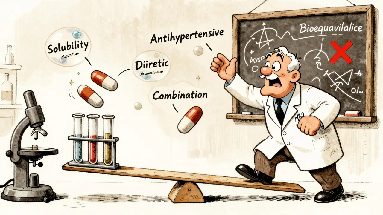 Bioéquivalence des produits combinés : défis spécifiques en testing