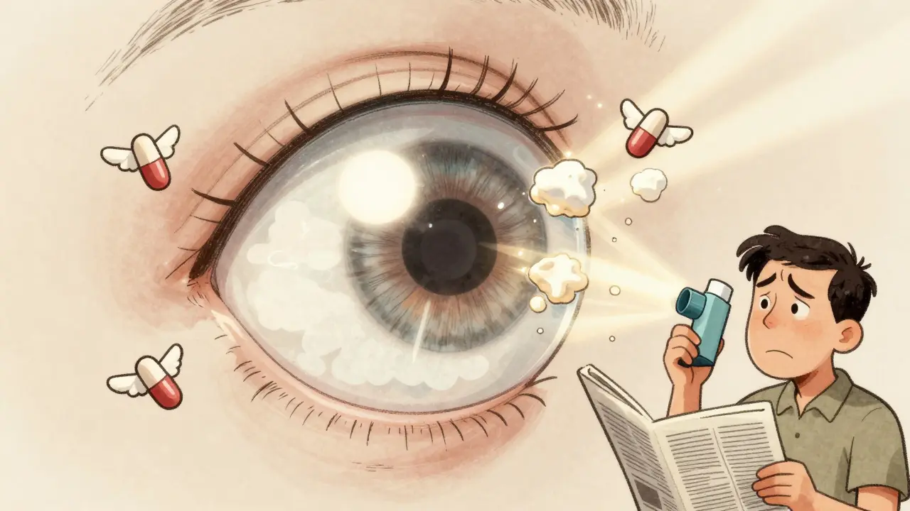 Cataractes induits par les stéroïdes : changements de la vision et options de traitement