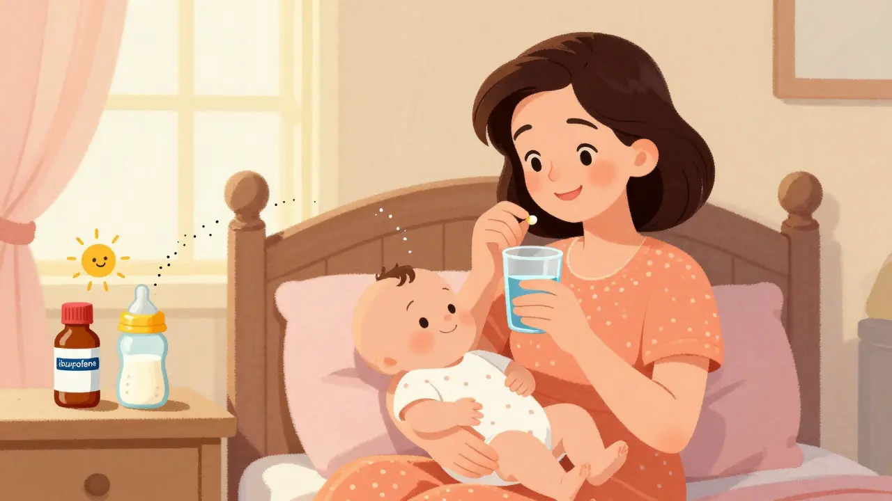 Comment gérer les médicaments contre la douleur post-partum tout en allaitant