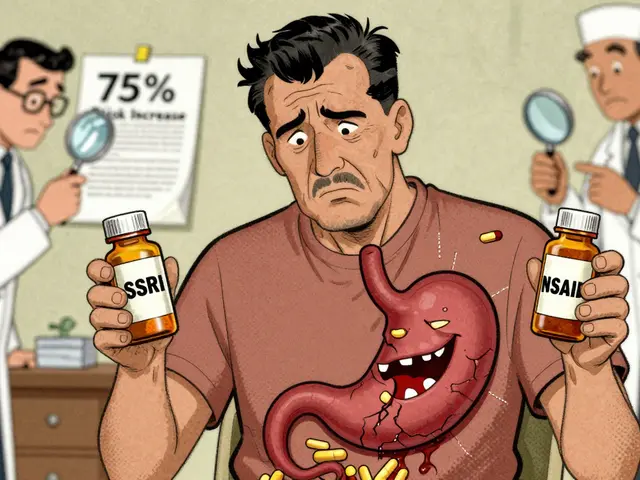 SSRIs et NSAIDs : risque accru de saignements gastro-intestinaux et prévention