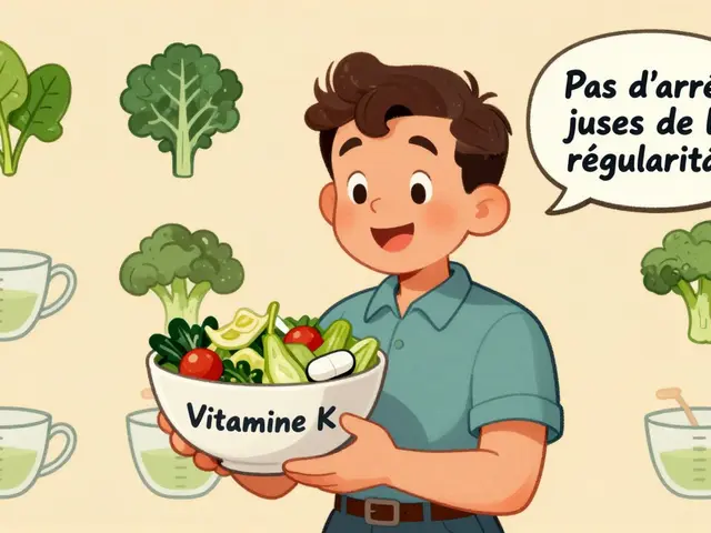 Warfarine et vitamine K : Comment maintenir une alimentation constante pour un INR stable