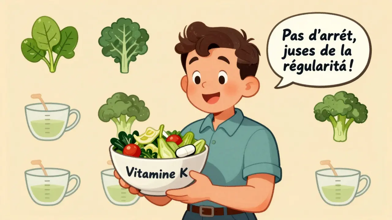 Warfarine et vitamine K : Comment maintenir une alimentation constante pour un INR stable