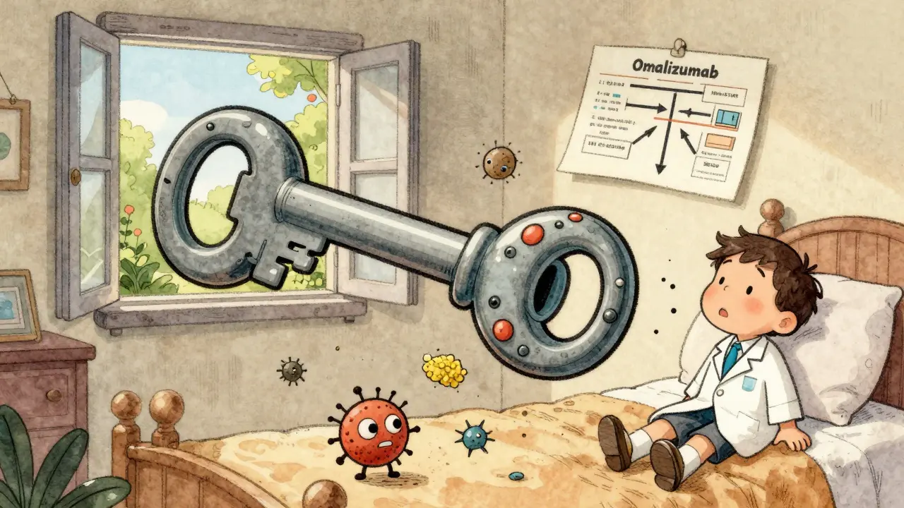 Biologiques pour l'asthme sévère : Anti-IgE et Anti-IL-5