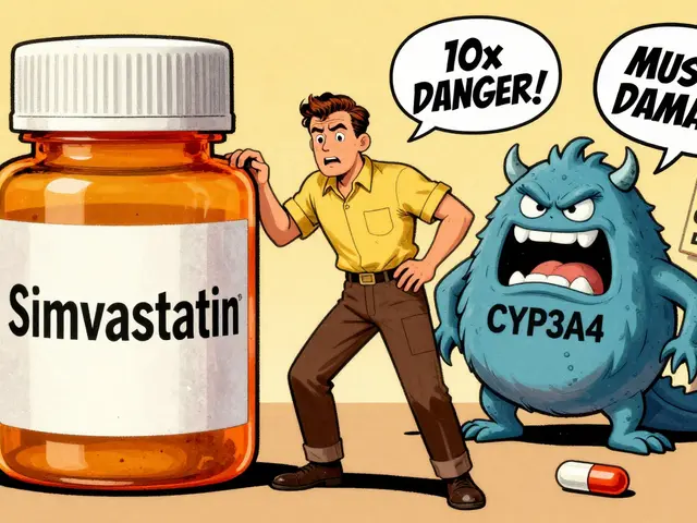 Interactions médicamenteuses des statines : effets de classe et différences spécifiques