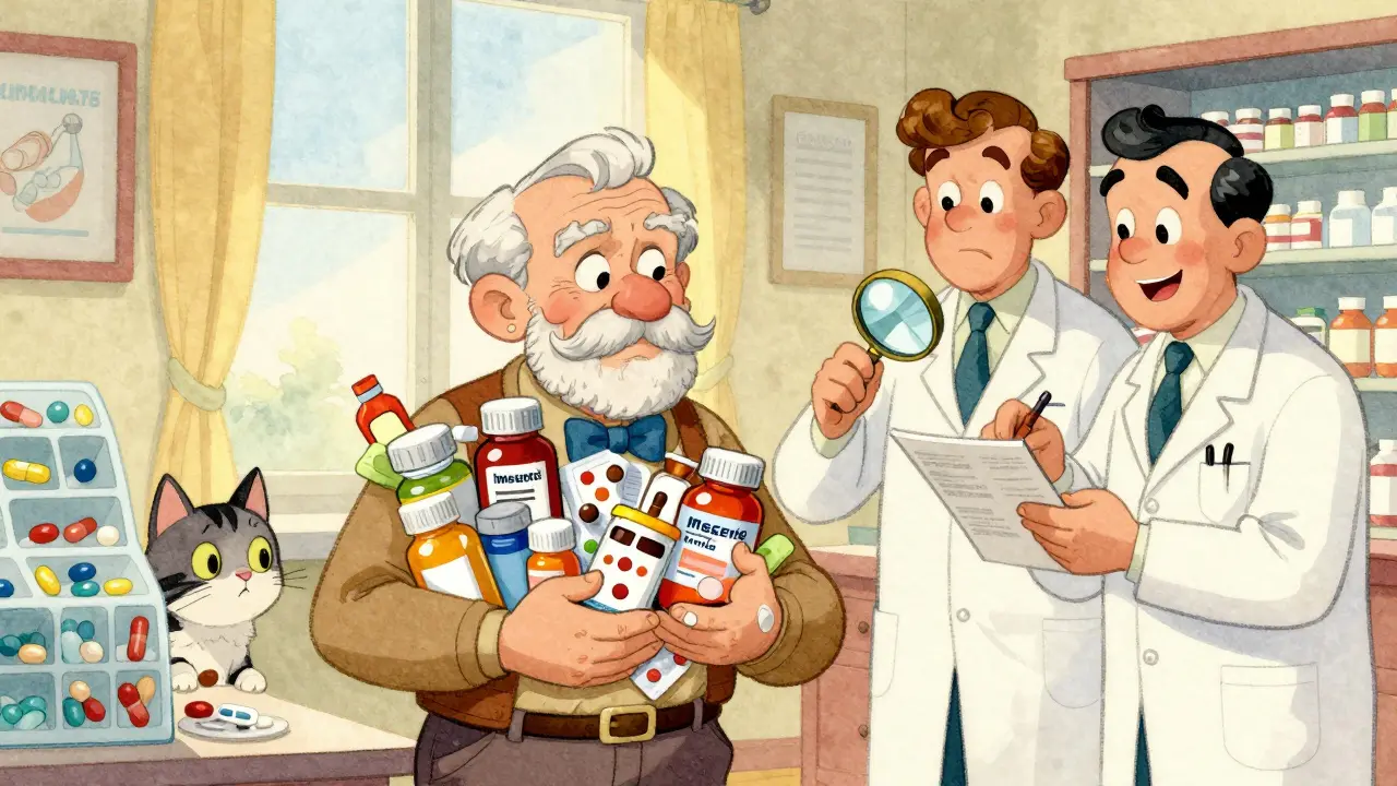 Communiquer avec les professionnels de santé sur les médicaments des personnes âgées