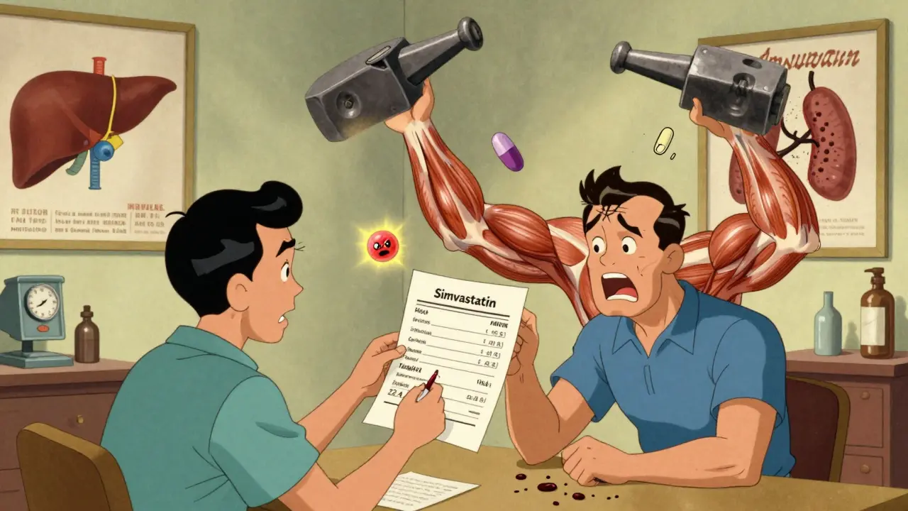 Hypothyroidisme et statines : risque accru de myopathie