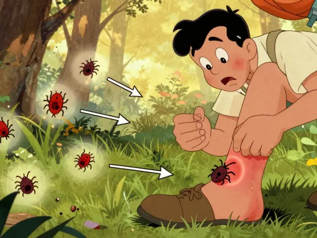 Maladie de Lyme : infection transmise par les tiques et délai de traitement