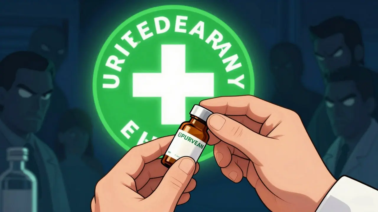 Vérification du logo officiel d'une pharmacie en ligne sécurisée