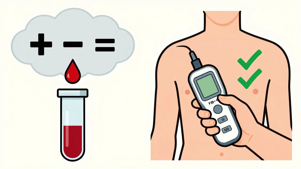 Illustration comparant les scores sériques et le FibroScan
